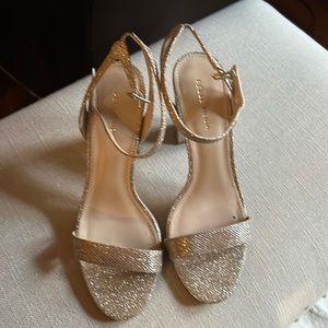 Pelle Moda, Size 9M, Metallic Gold Party Shoe